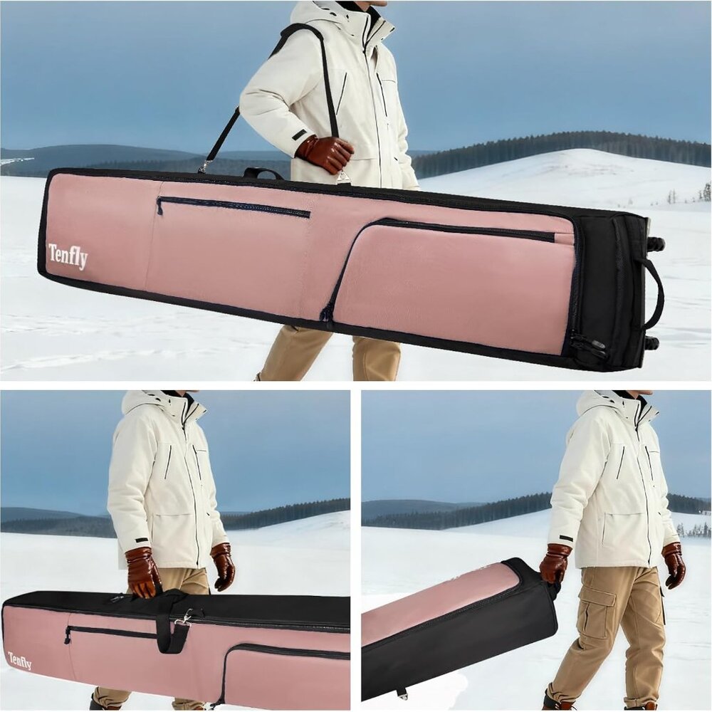 Padded Ski Pink Bag 	175